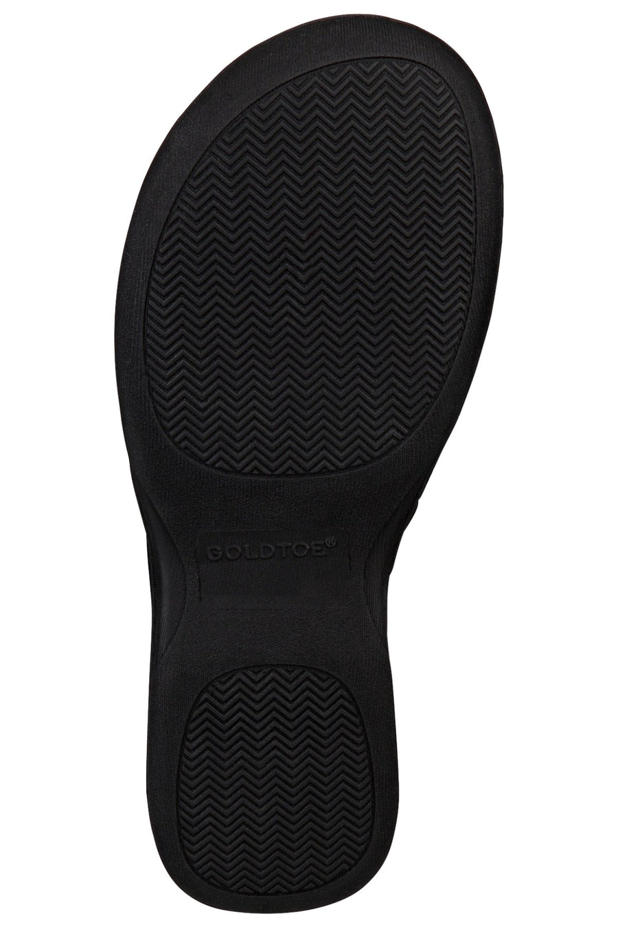 Gold Toe Grey Solid/Striped Lizbeth Bow Memory-Foam Slippers