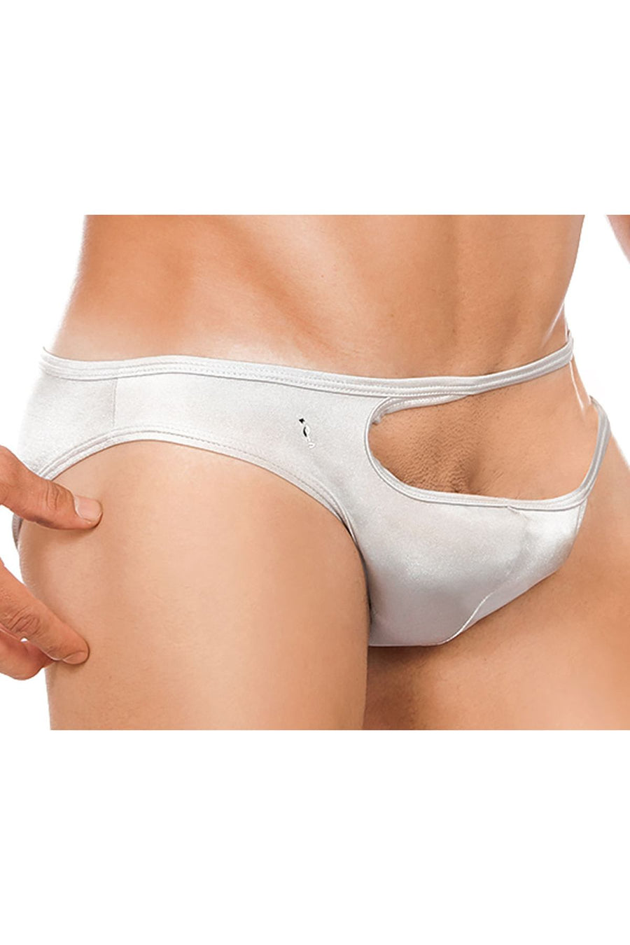 Good Devil Silver Attractive Desire Slip Bikini Brief
