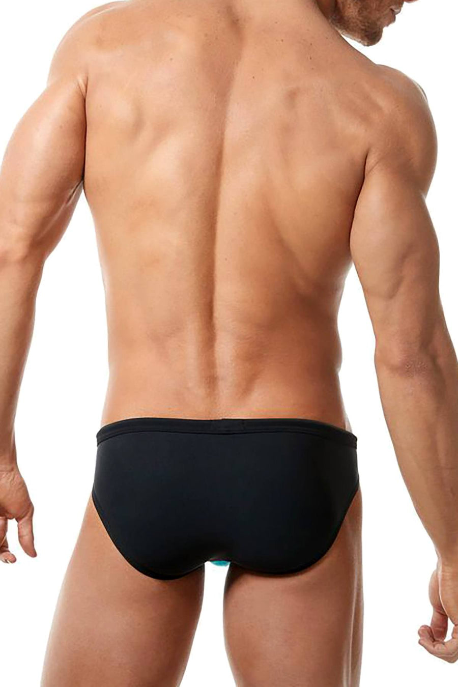 Gregg Homme Aqua/Black Sea Reef Swimwear Brief