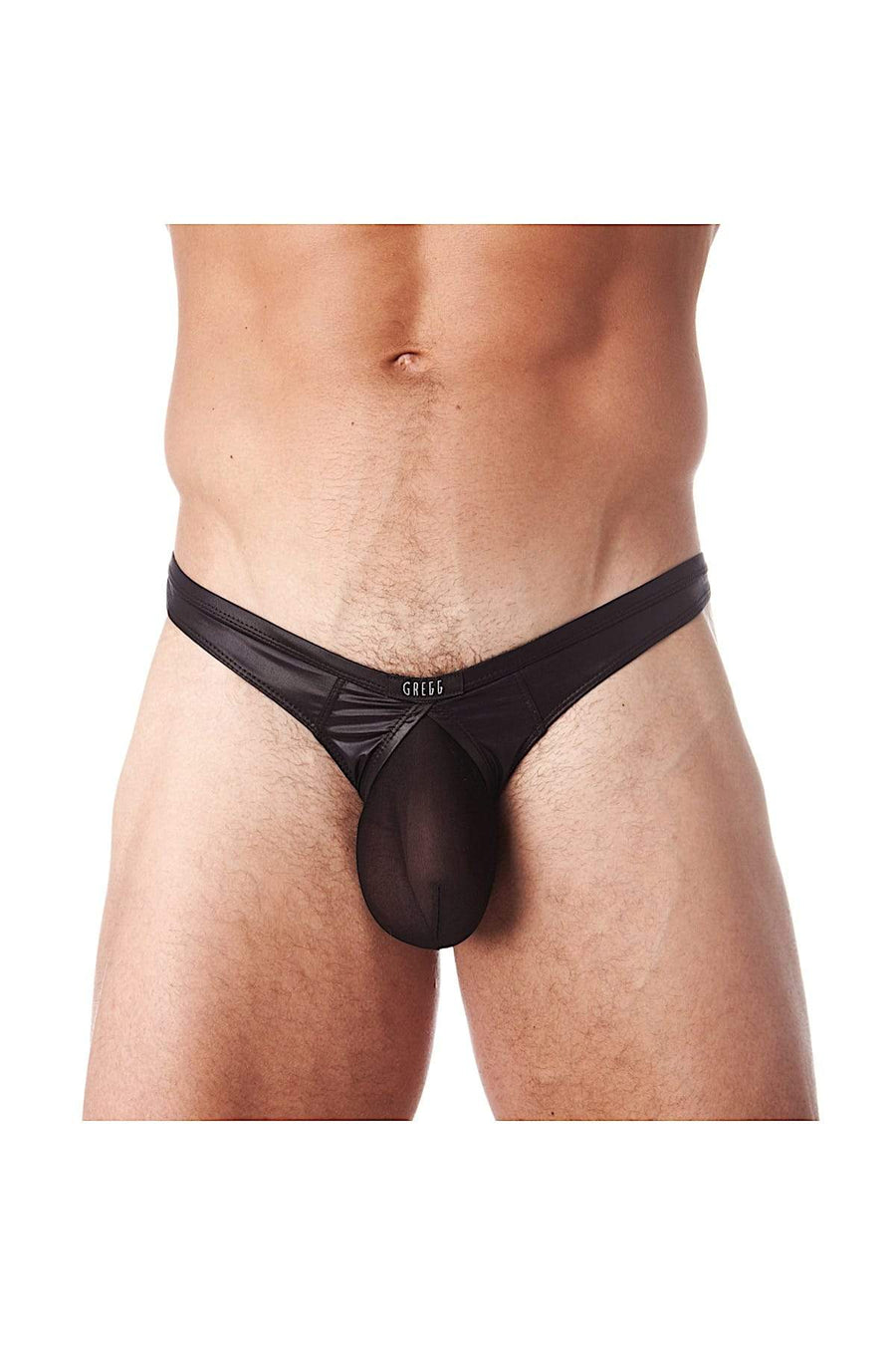 Gregg Homme Black Booster Thong