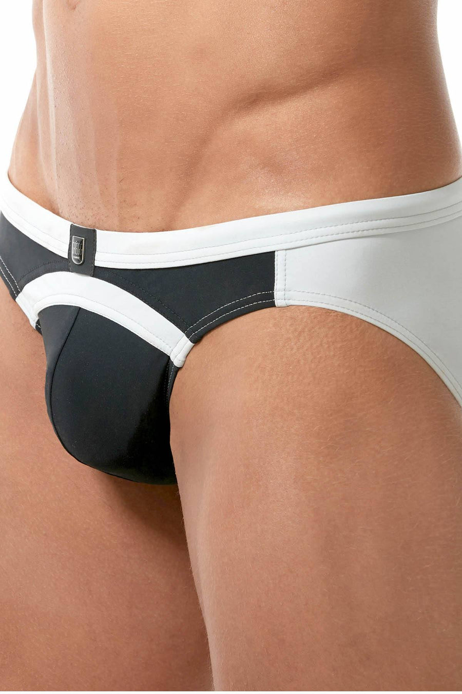 Gregg Homme Black/Grey Reef Swim Brief