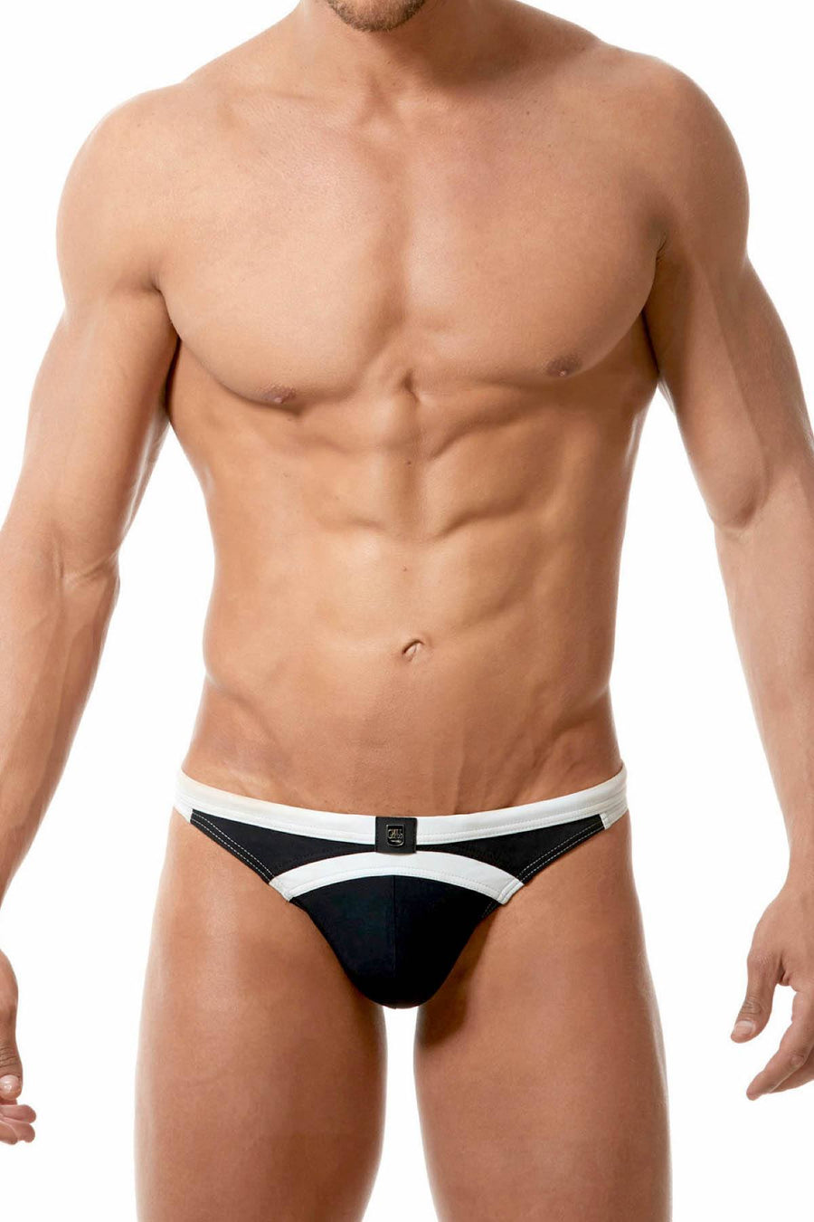 Gregg Homme Black/Grey Reef Swim Thong