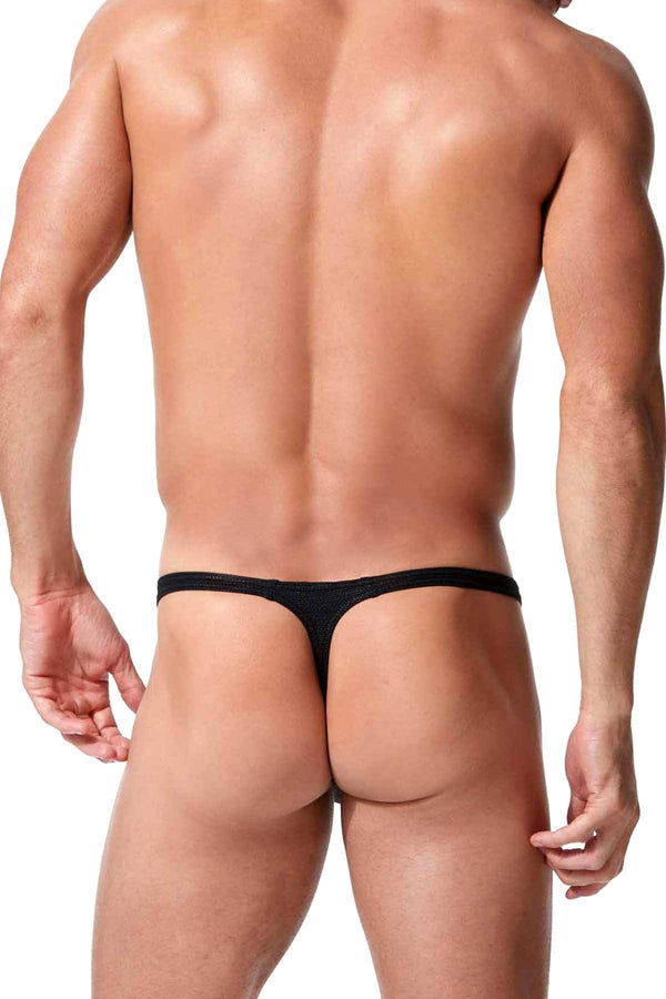 Gregg Homme Black Italian-Jersey Mythic Thong