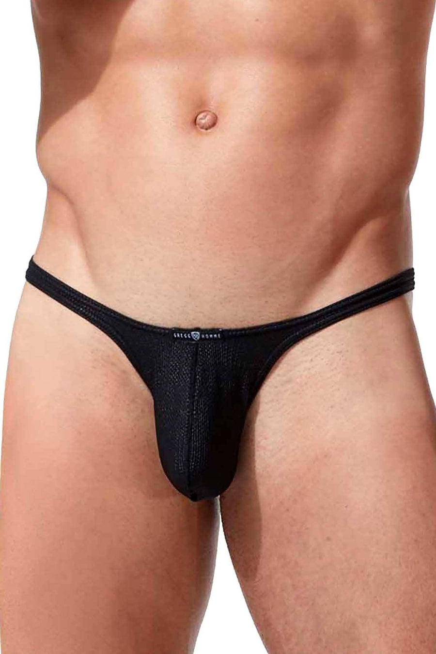 Gregg Homme Black Italian-Jersey Mythic Thong