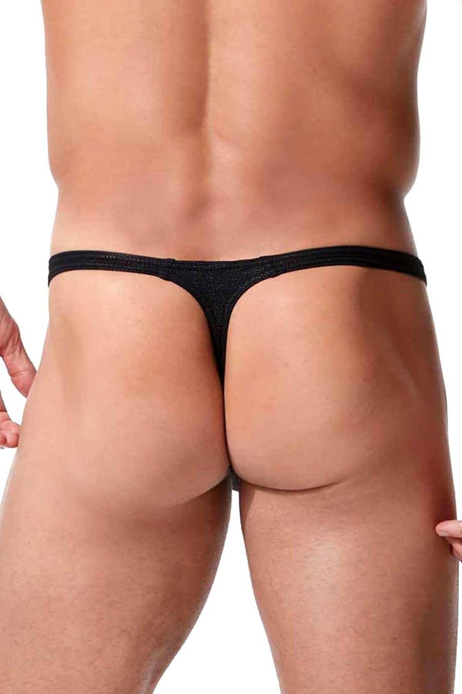 Gregg Homme Black Italian-Jersey Mythic Thong