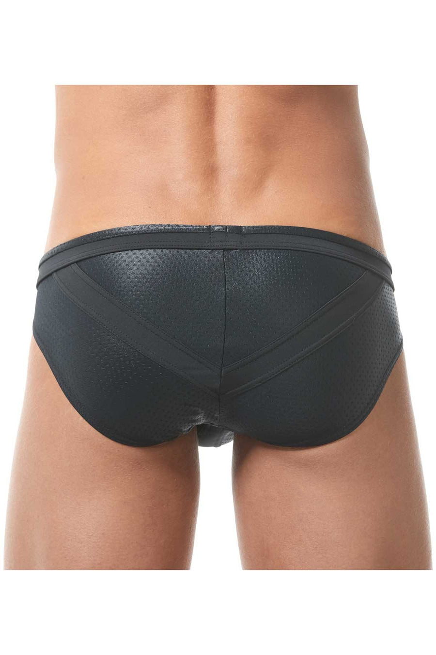 Gregg Homme Black Reveal Italian Jacquard Brief