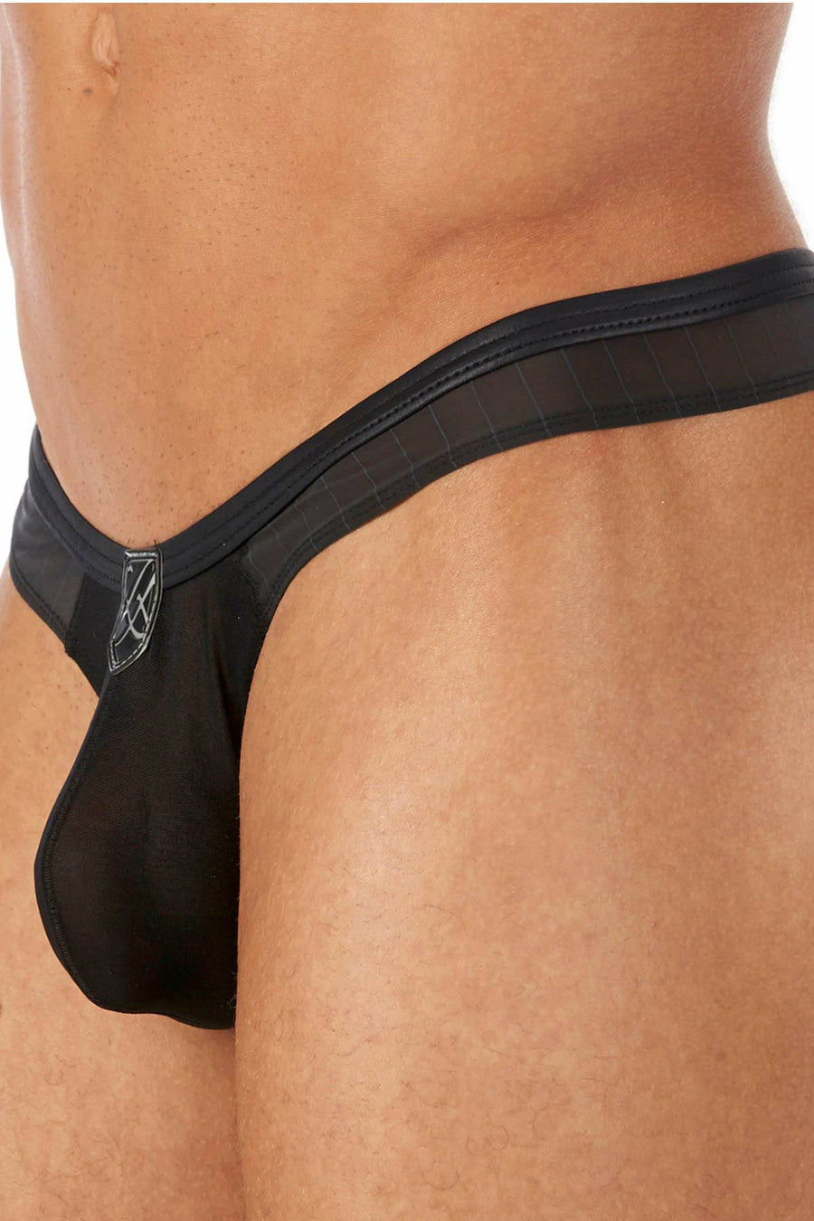Gregg Homme Black Show-Off Thong
