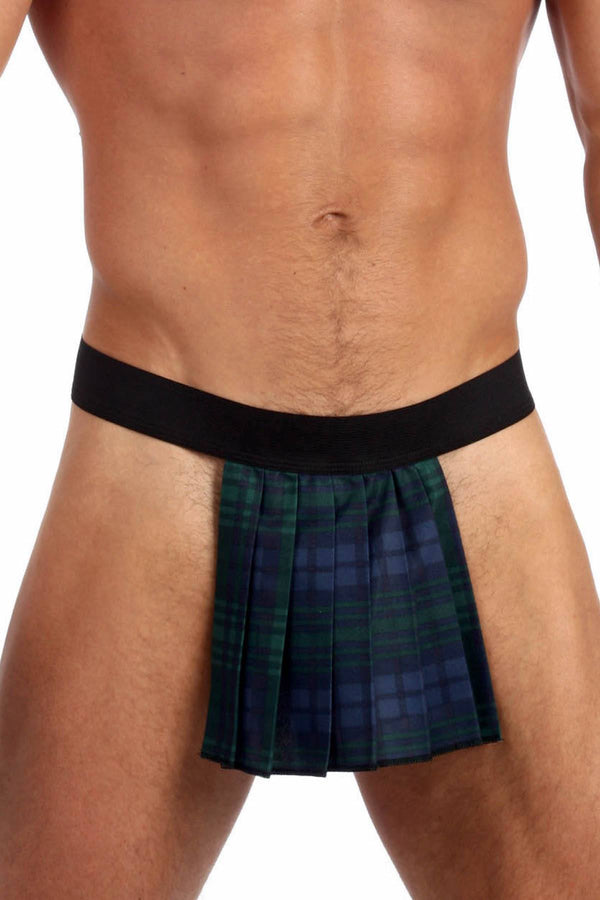 Gregg Homme Green Tanga Kilt Thong