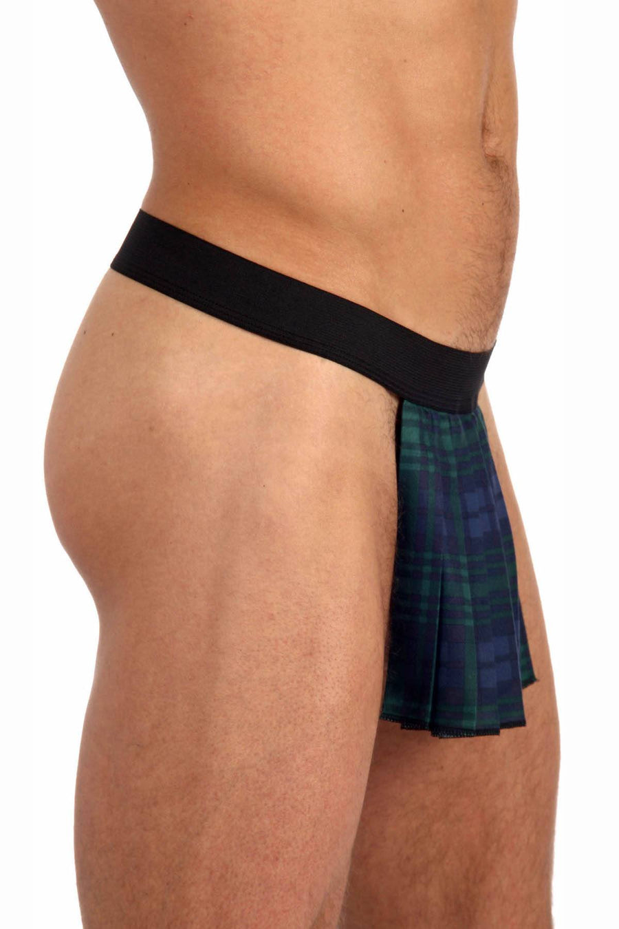 Gregg Homme Green Tanga Kilt Thong