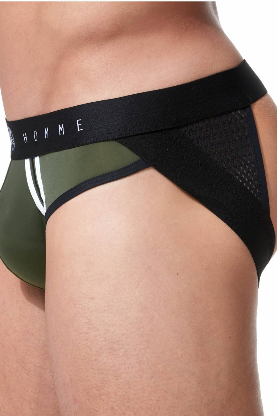 Gregg Homme Khaki Push-Up 2.0 Padded Jock