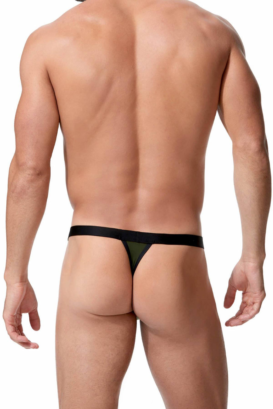 Gregg Homme Khaki Push-Up 2.0 Padded Thong