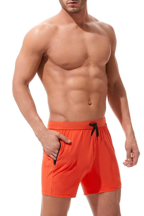 Gregg Homme Orange Exotic Swim Short