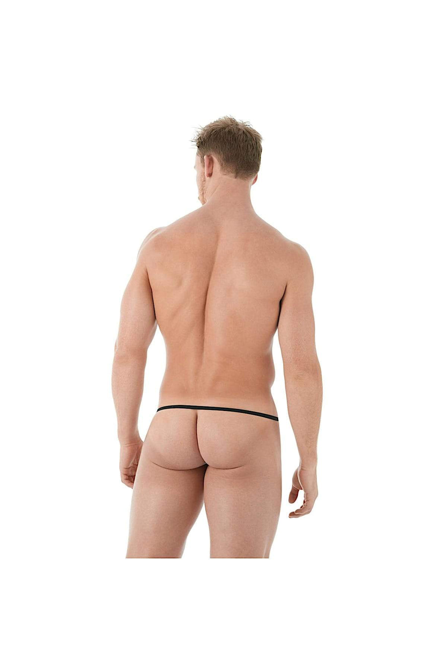 Gregg Homme Purple Mesh Suspender C-Ring String