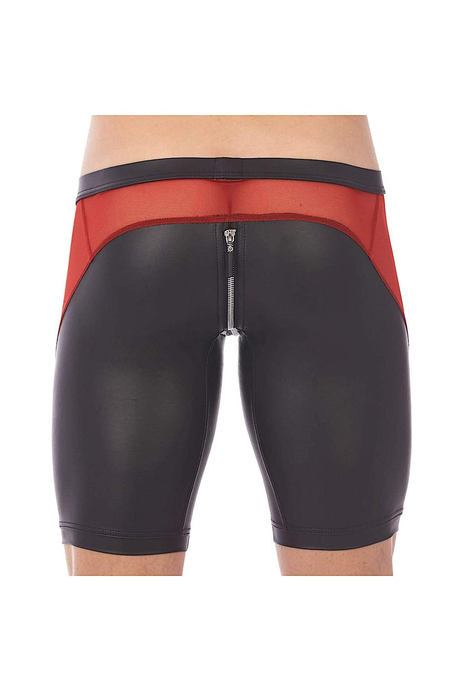 Gregg Homme Red/Black Reckless Zipper Leather-Look Jammer