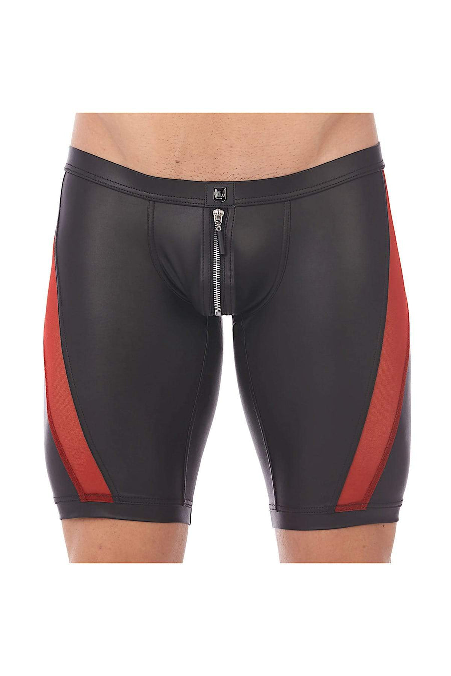 Gregg Homme Red/Black Reckless Zipper Leather-Look Jammer