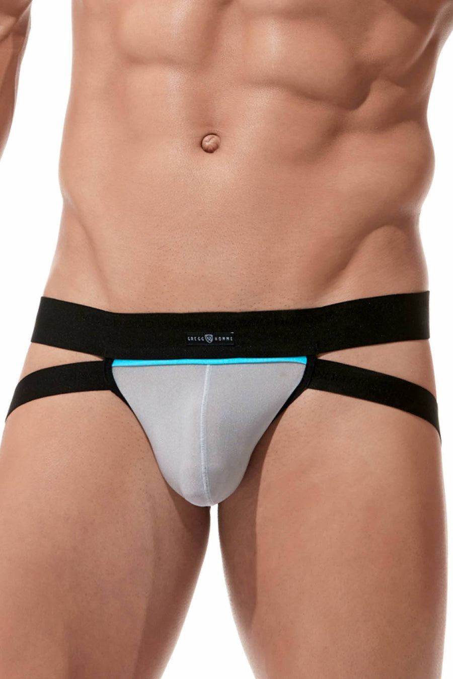 Gregg Homme Silver Super Ero Jockstrap