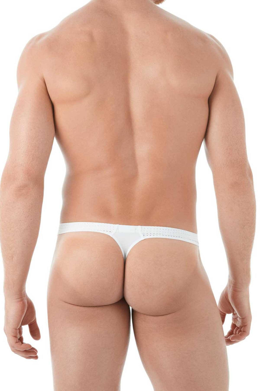 Gregg Homme White Drive Breathable Performance Thong