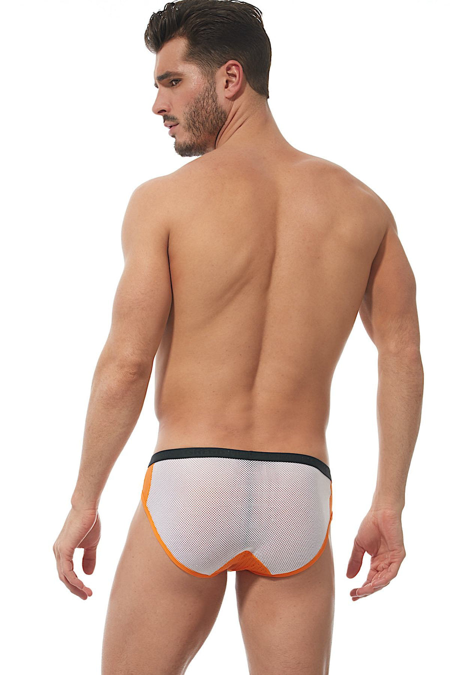 Gregg Homme White/Orange/Aqua Challenger Brief