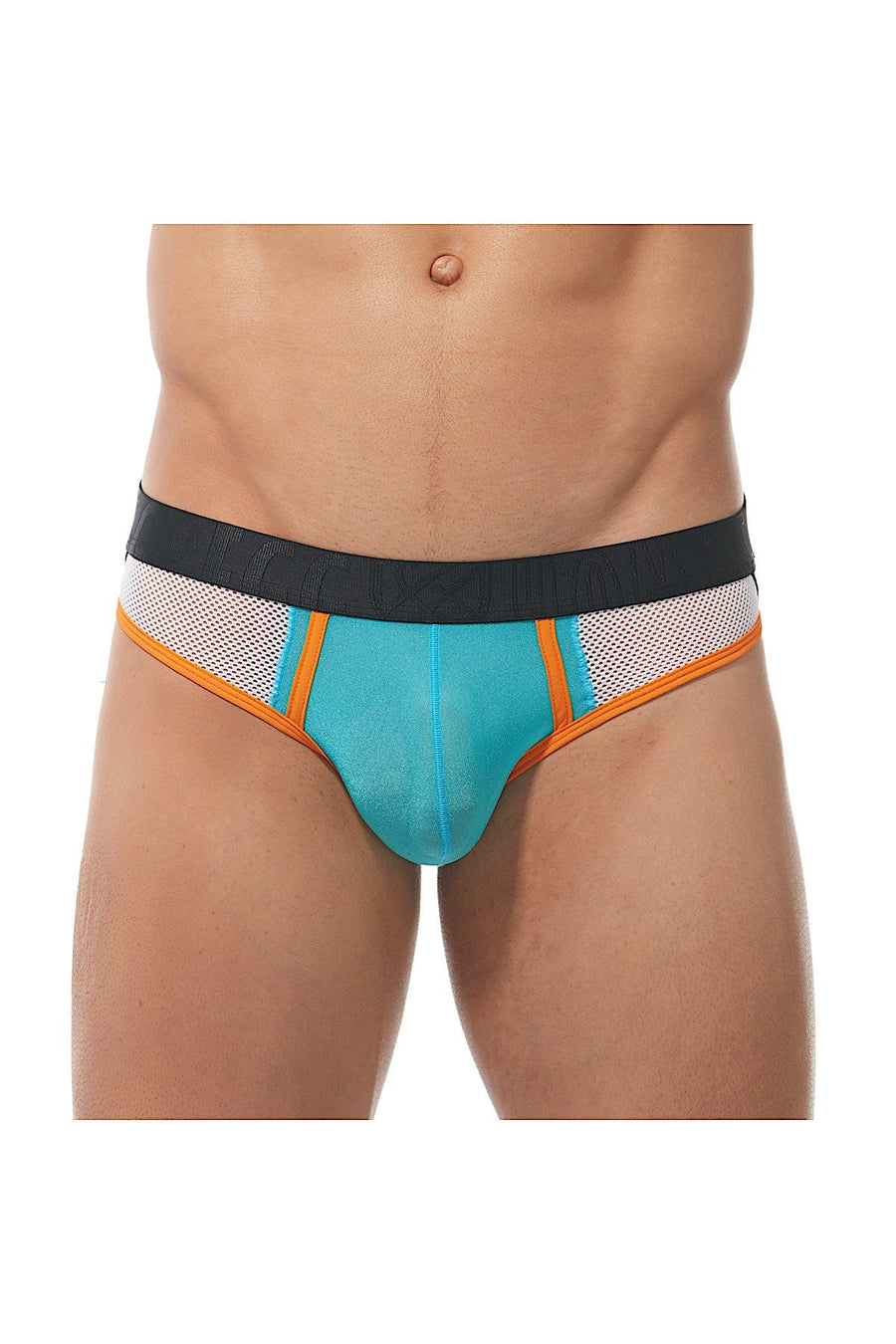 Gregg Homme White/Orange/Aqua Challenger Jock