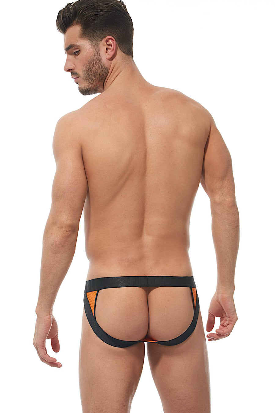 Gregg Homme White/Orange/Aqua Challenger Jock