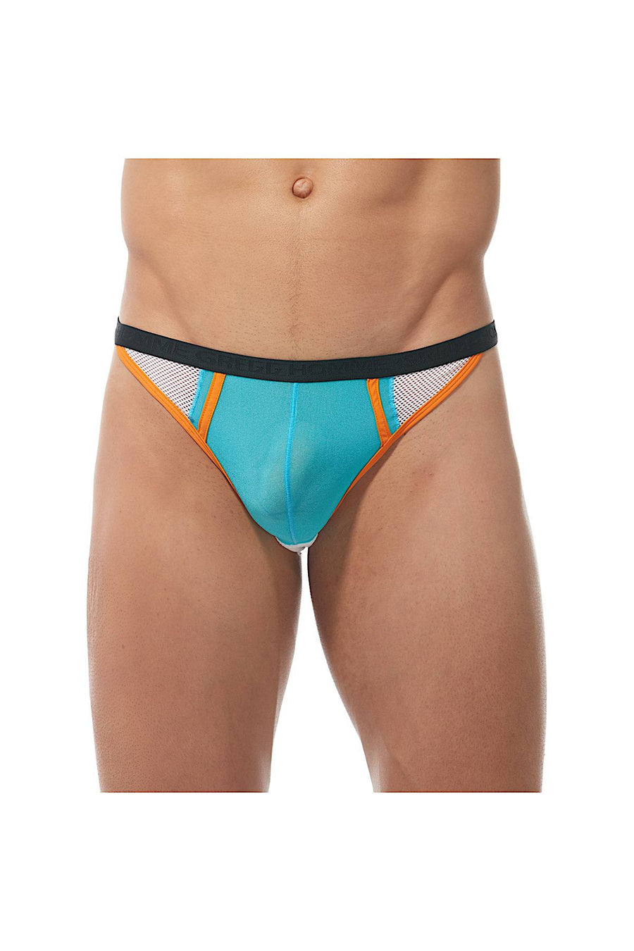 Gregg Homme White/Orange/Aqua Challenger Thong