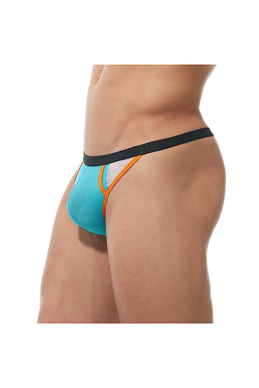 Gregg Homme White/Orange/Aqua Challenger Thong