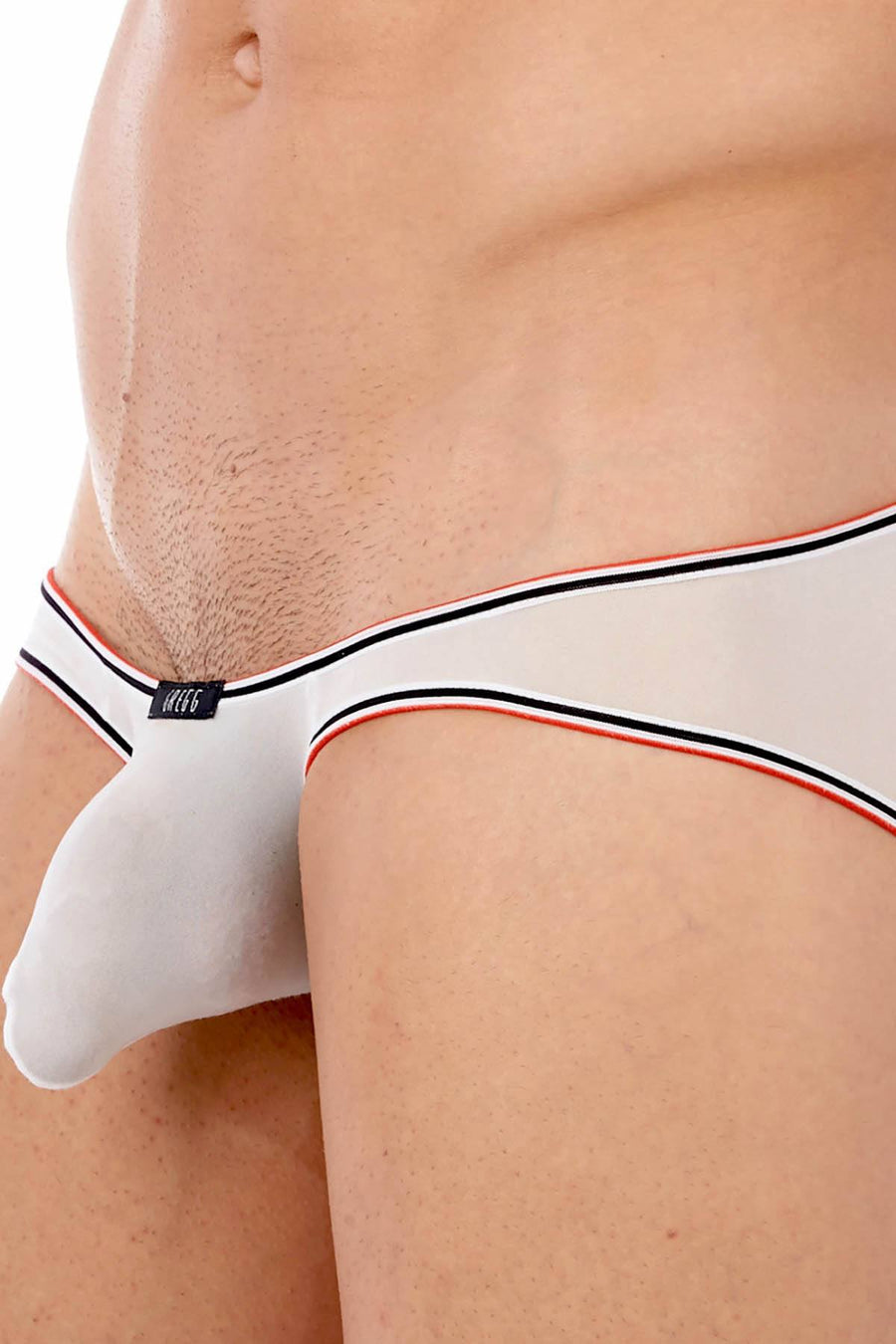 Gregg Homme White Sheer Touch Hyper-Stretch Brief