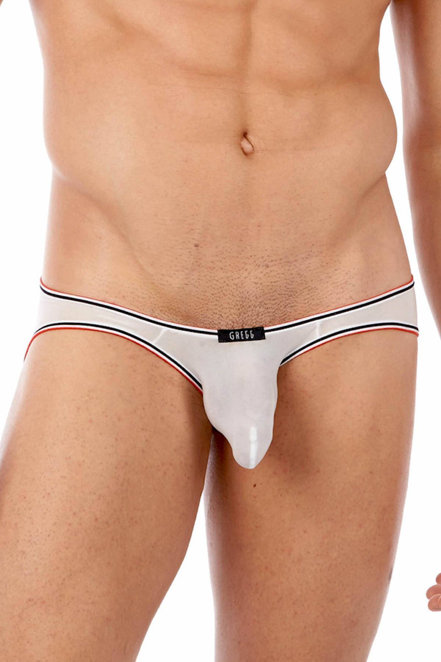 Gregg Homme White Sheer Touch Hyper-Stretch Brief