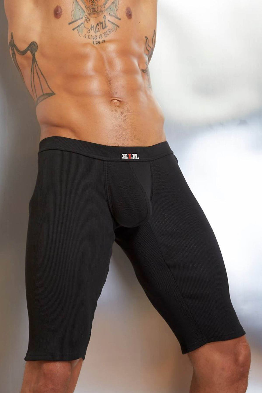 H.I.M. Black Lumber Jack Cheeky Trunk