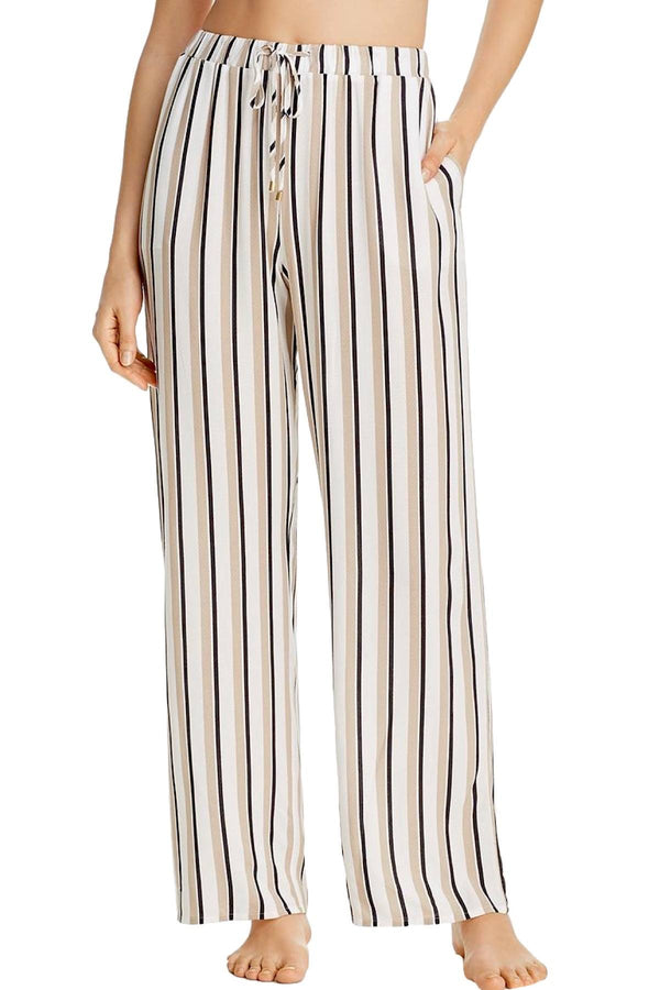 HANRO Pastel Stripe Woven Long Lounge Pant