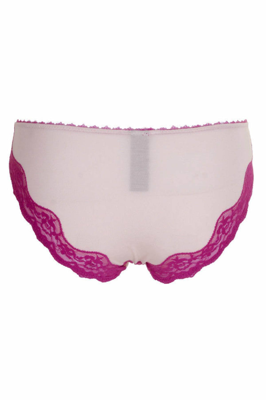 HEIDI By Heidi Klum Peony/Wild-Aster Lace-Trim Modal Bikini Panty