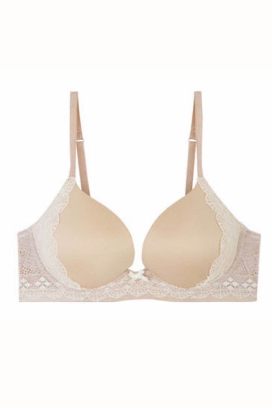 HEIDI By Heidi Klum Toasted-Almond Plunge Max-Lift Push-up Bra