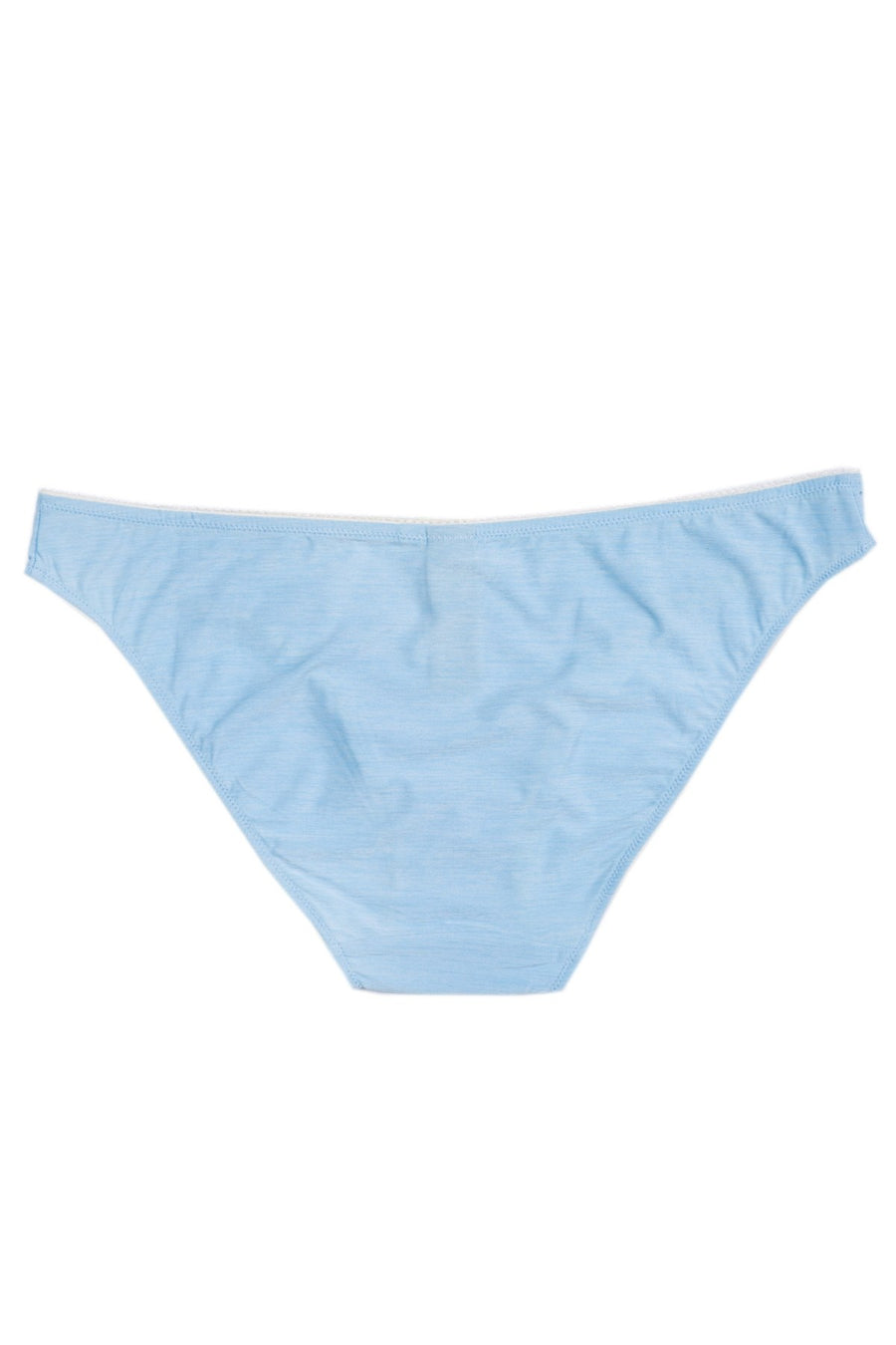 HEIDI by Heidi Klum Cerulean-Blue/Pristine-White Marl Lace Bikini Brief