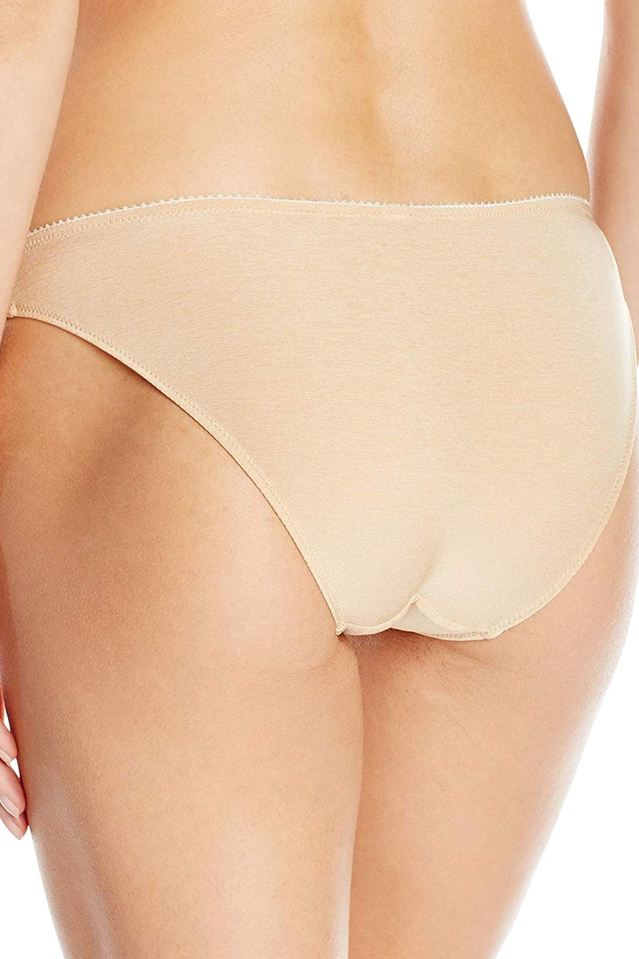 HEIDI by Heidi Klum Toasted-Almond Marl/Pristine Lace Bikini Brief