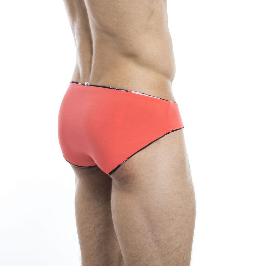 HUNK2 SB20201A AdlerÂ² Reversible Swim Briefs Color Orange
