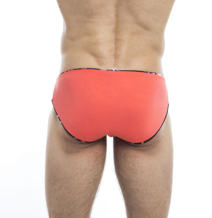 HUNK2 SB20201A AdlerÂ² Reversible Swim Briefs Color Orange