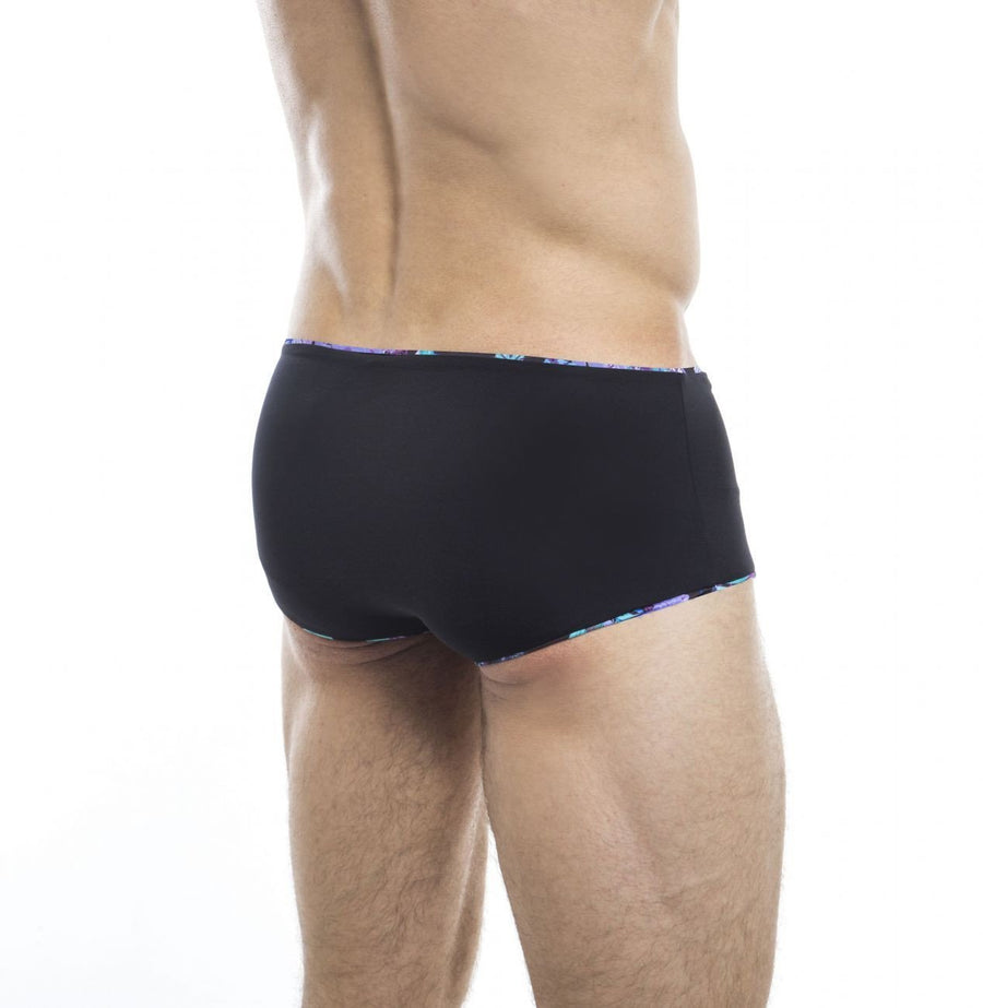 HUNK2 ST20191C NatterÂ² Reversible Swim Trunks Color Black