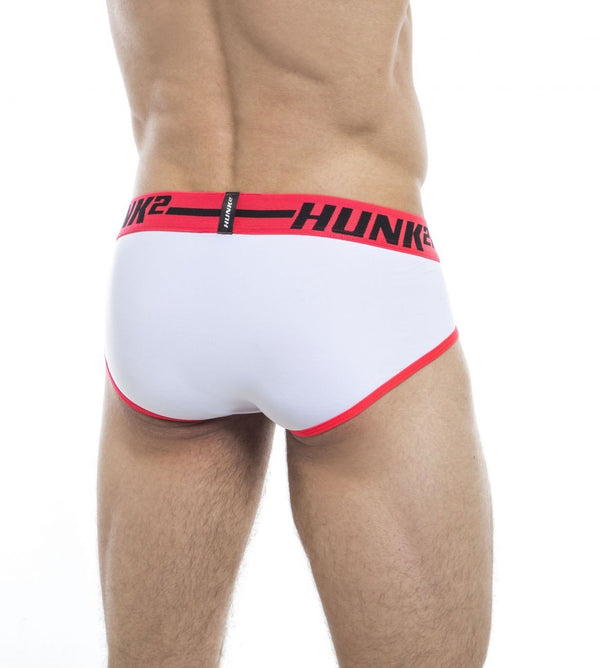 HUNK2 White Adonis Palais Brief