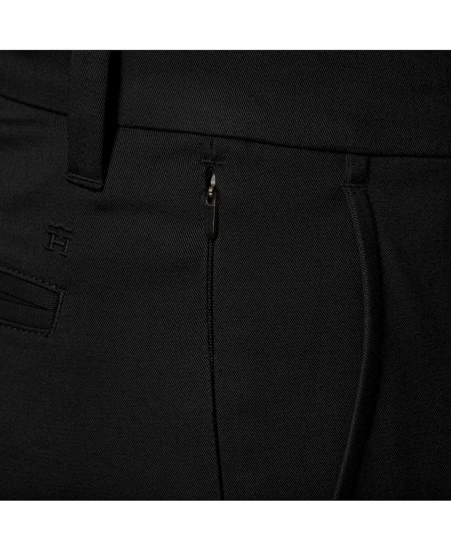 Haggar J.m. Luxury Comfort Slim-fit Performance Stretch Casual Pants Black