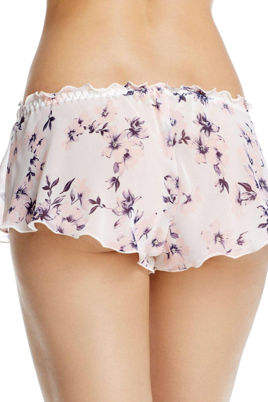 Hanky Panky Marshmellow-Pink/Floral Chiffon Tap Pant