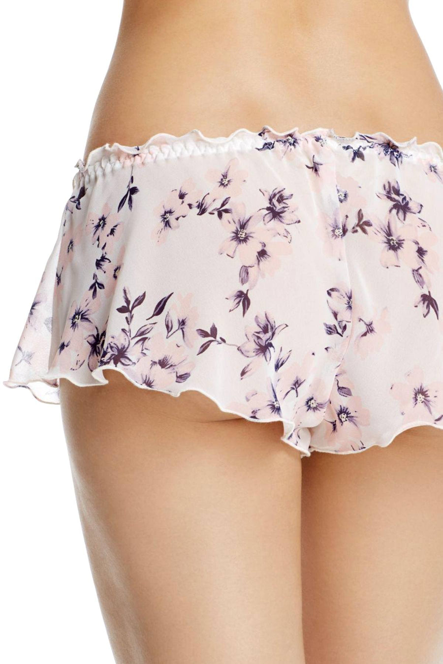 Hanky Panky Marshmellow-Pink/Floral Chiffon Tap Pant