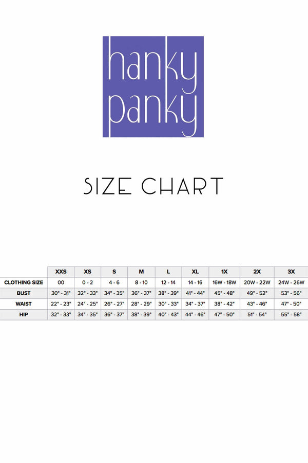 Hanky Panky PLUS Heather/Black Cross-Dye Chemise