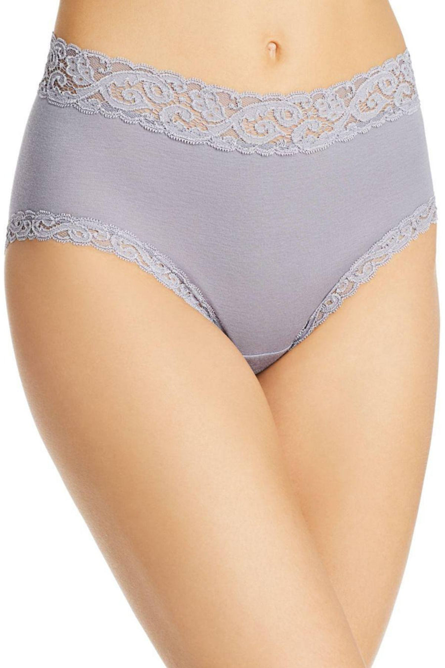 Hanro of Switzerland Lilac-Grey Moments Full-Brief