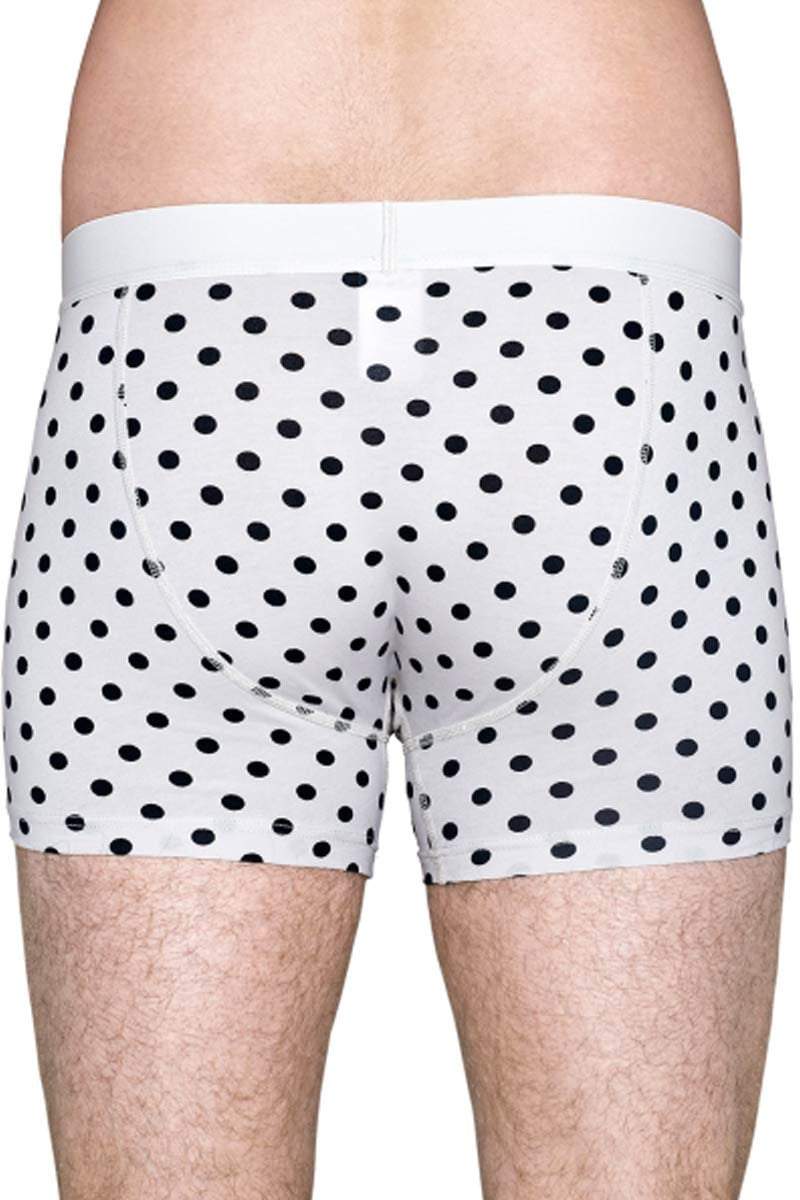 Happy Socks White Dot Boxer Brief