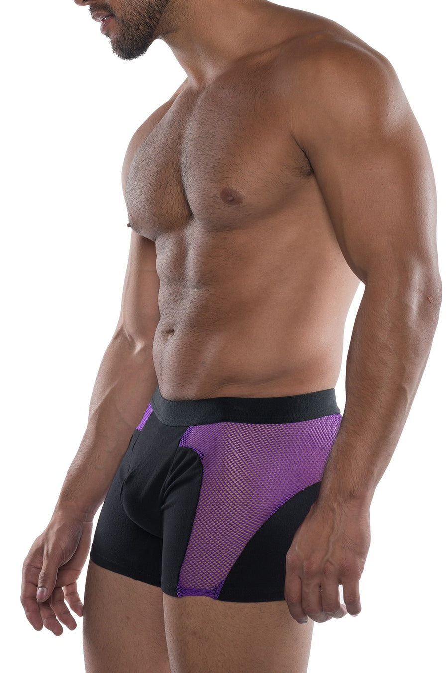 HardCore Purple/Black XXX Mesh Trunk