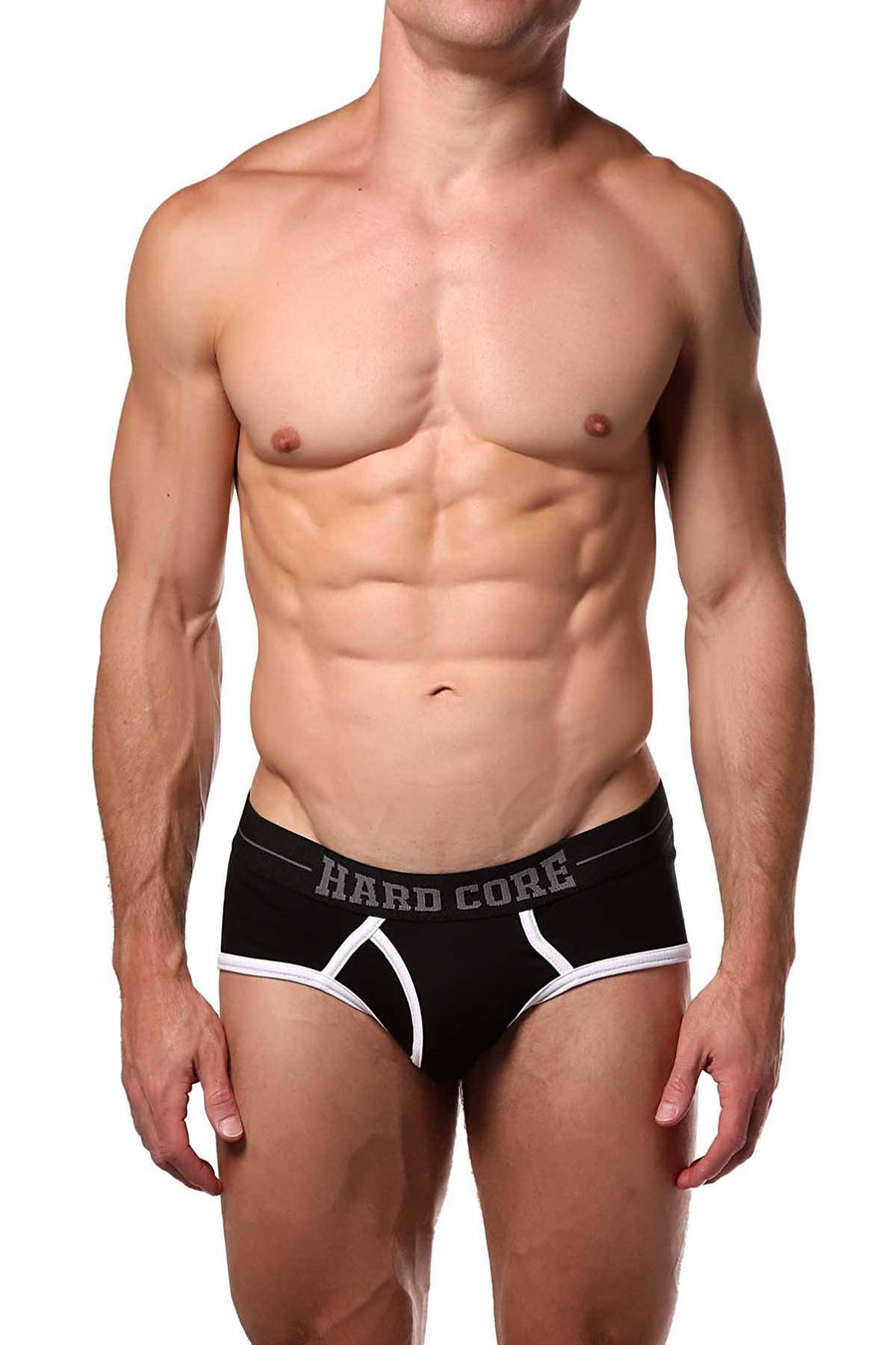 HardCore by GoSoftwear Black Edge Man-Brief