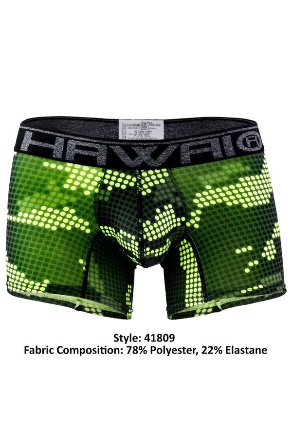 Hawai Green Digital Camo Print Trunk