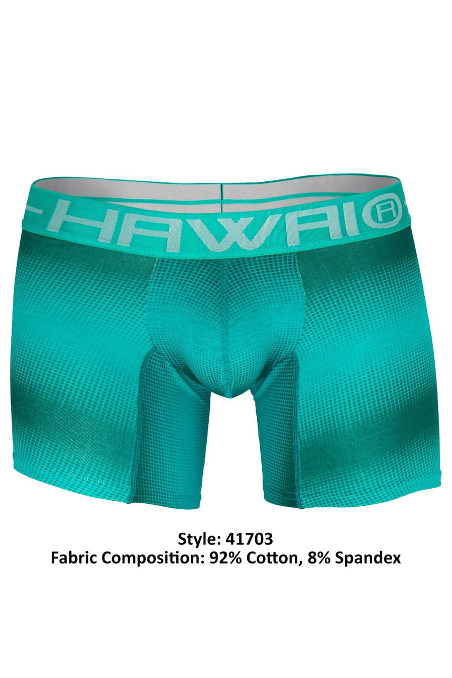Hawai Green Double Ombré Boxer Brief