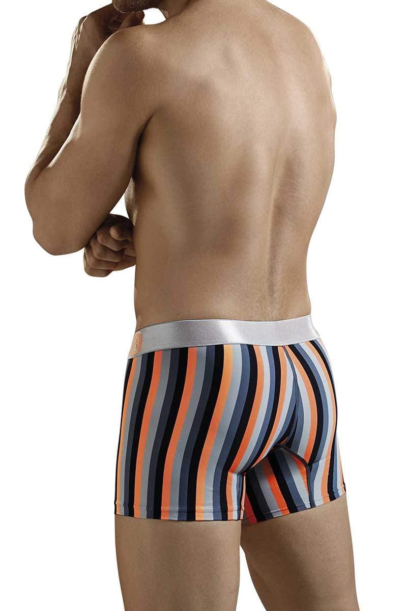 Hawai Orange Neon Stripe Boxer Brief