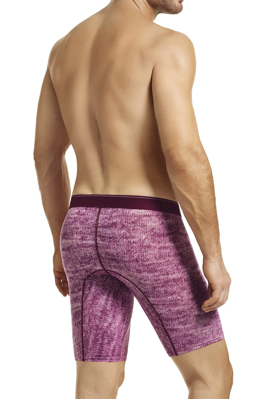 Hawai Red Knit-Print Boxer Brief